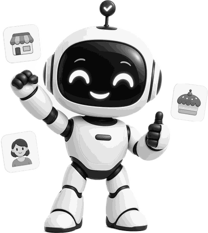 Le robot DéjàFait lève le poing, victoire pour les petits commerces